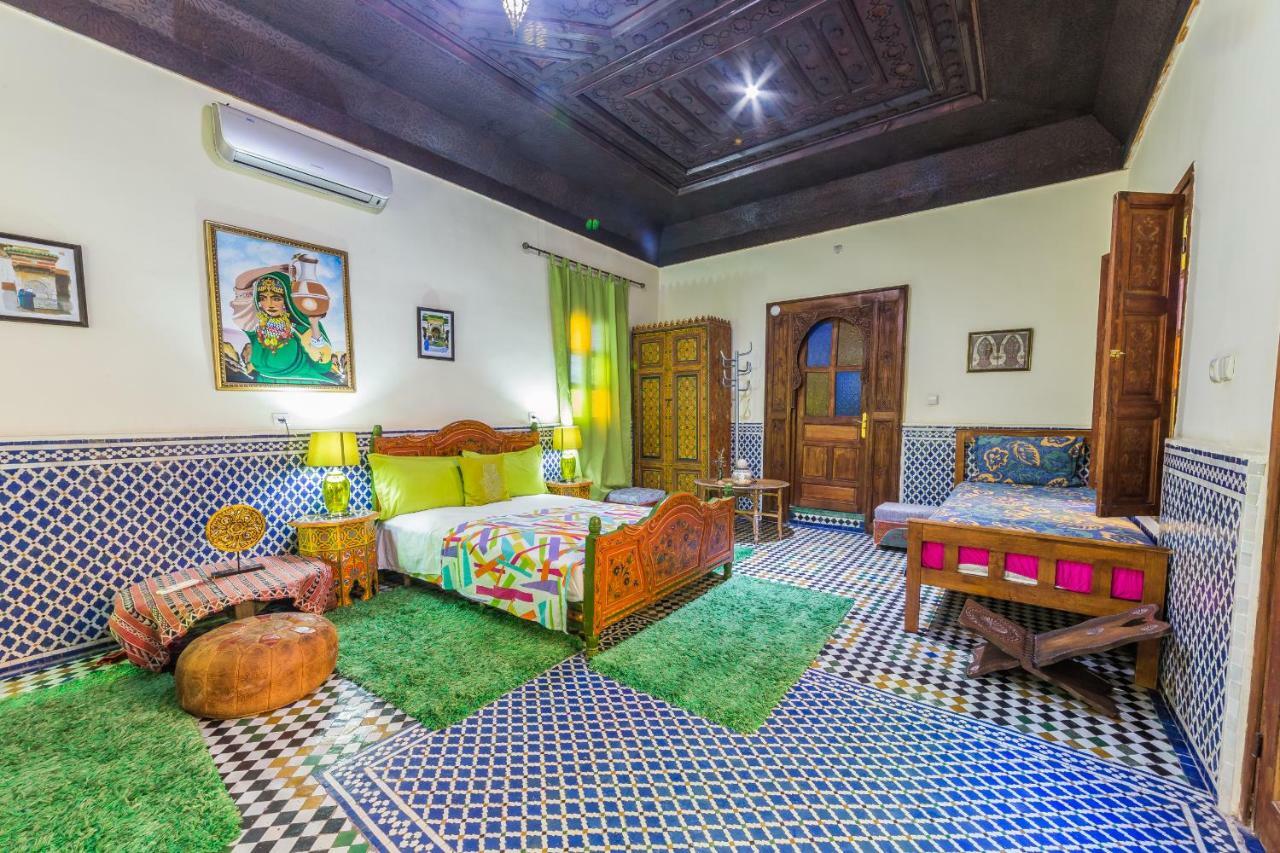 Riad L'Artiste Фес Екстериор снимка