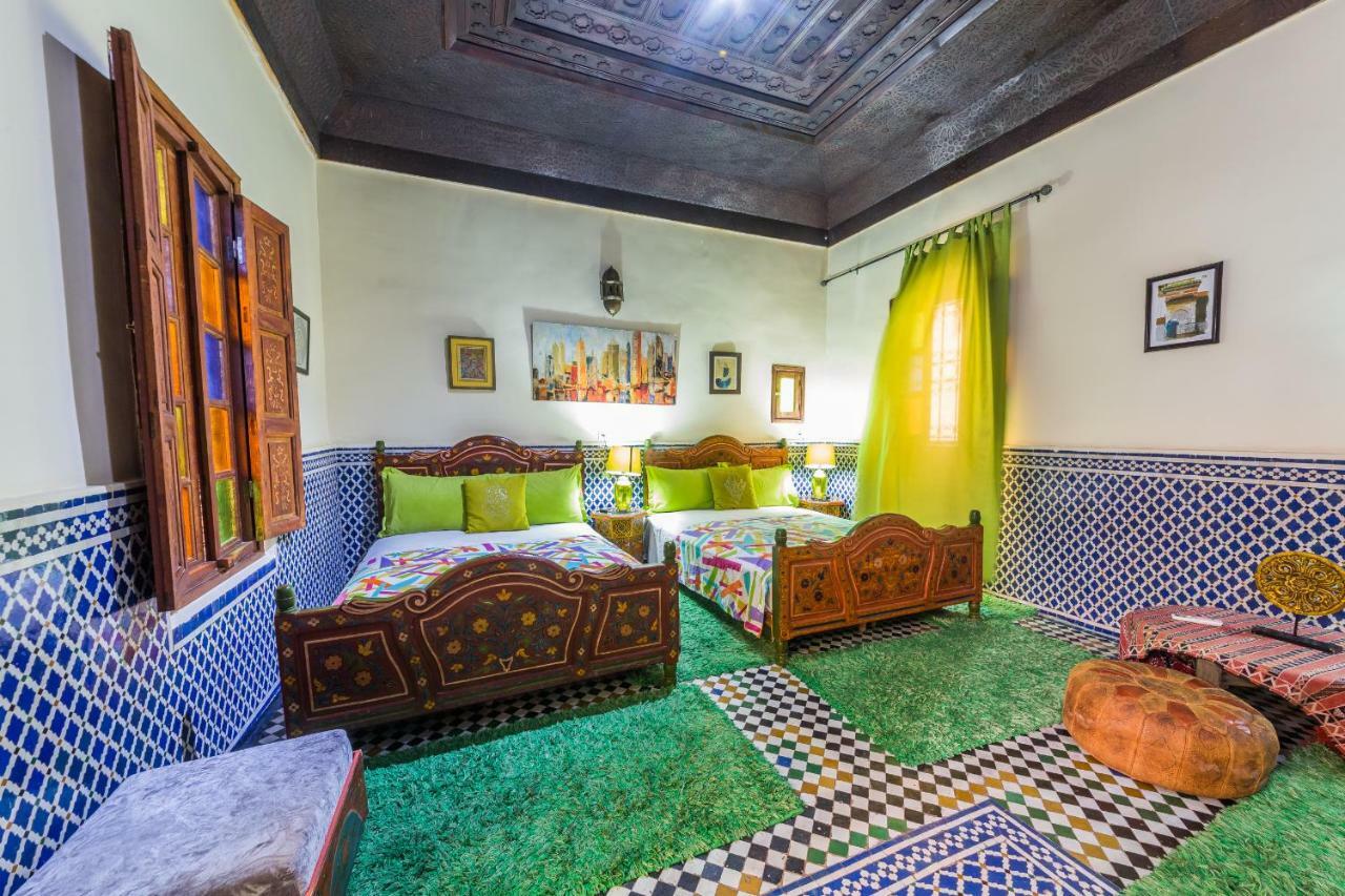 Riad L'Artiste Фес Екстериор снимка
